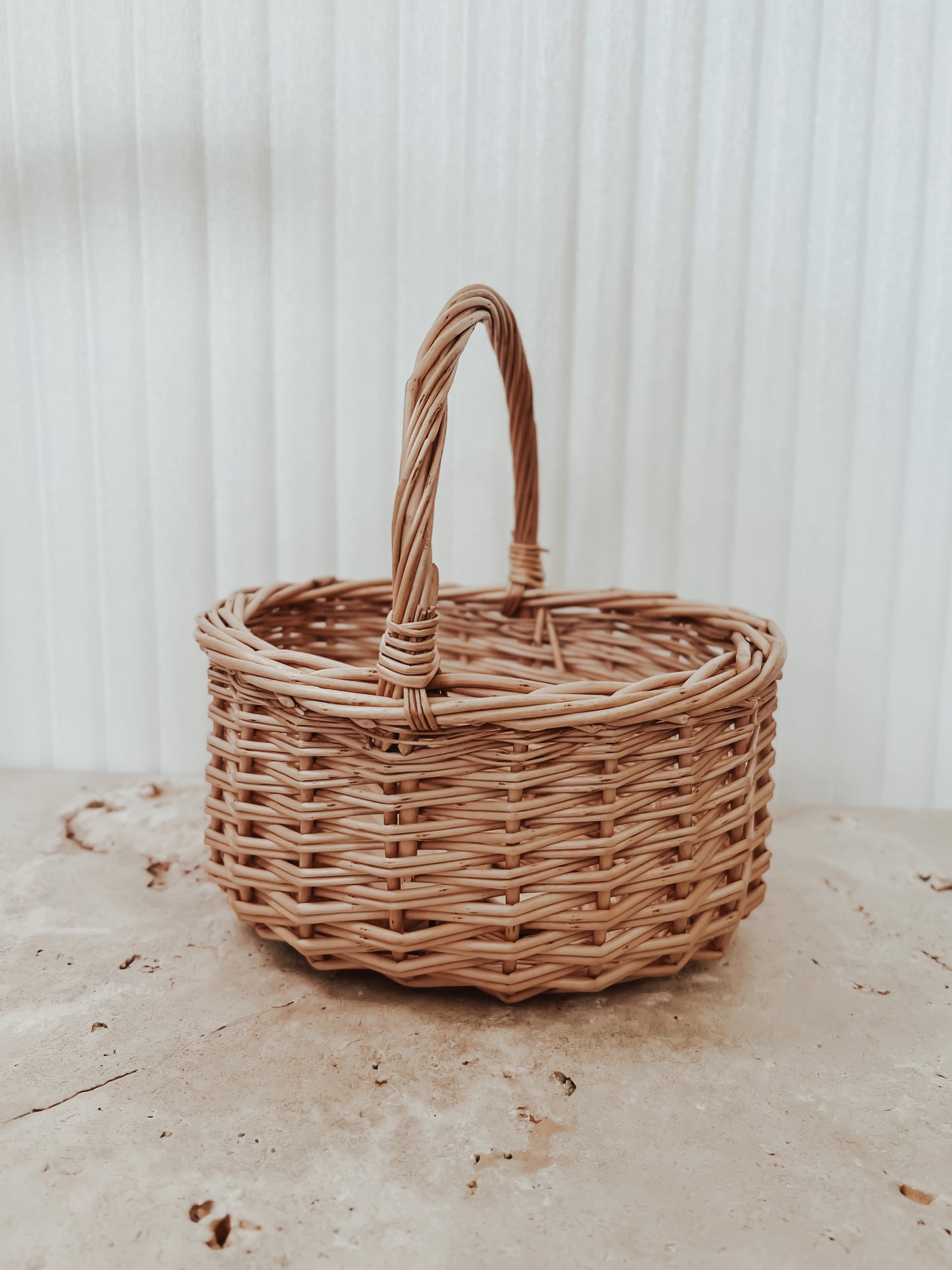 Easter - Rattan Woven Basket (Tag not included)