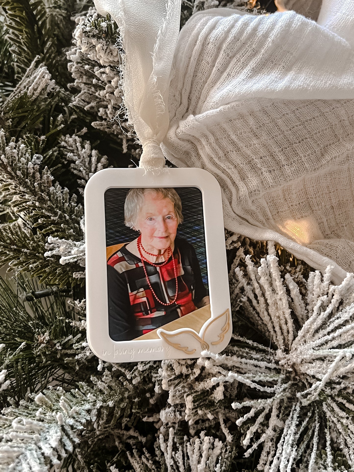 Christmas Ornament - In Loving Memory Mini Photo Frame