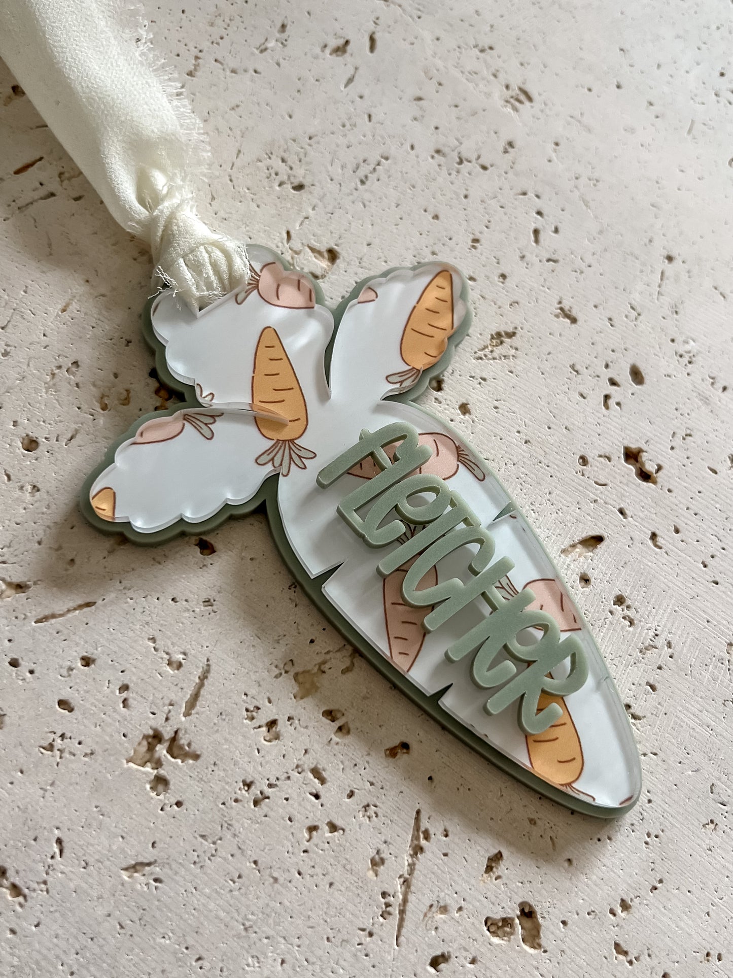 Easter Tag - Luxe Tags with Name