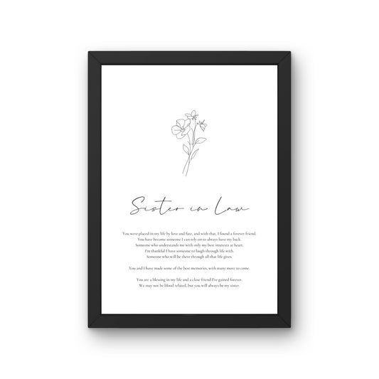 'Sister in Law’ Print