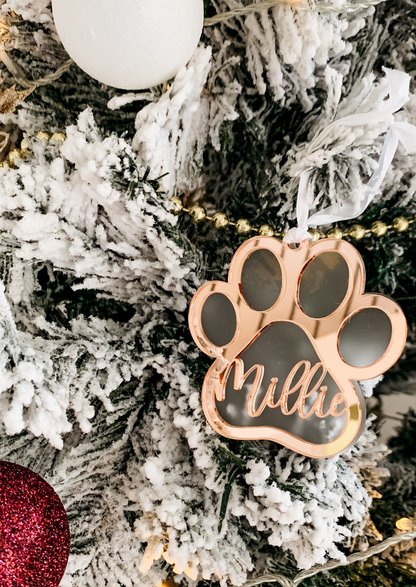 Christmas Ornament - Paw Print