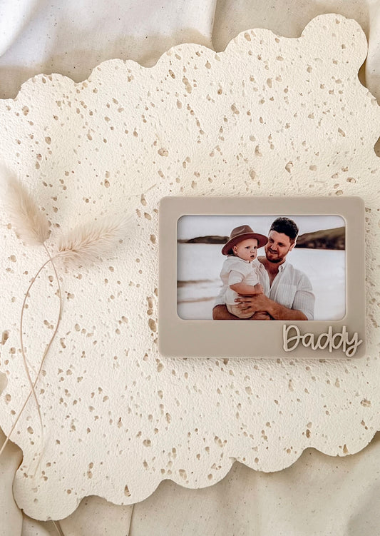 Monochromatic Acrylic Frame - Magnetic Mini Photo Frame