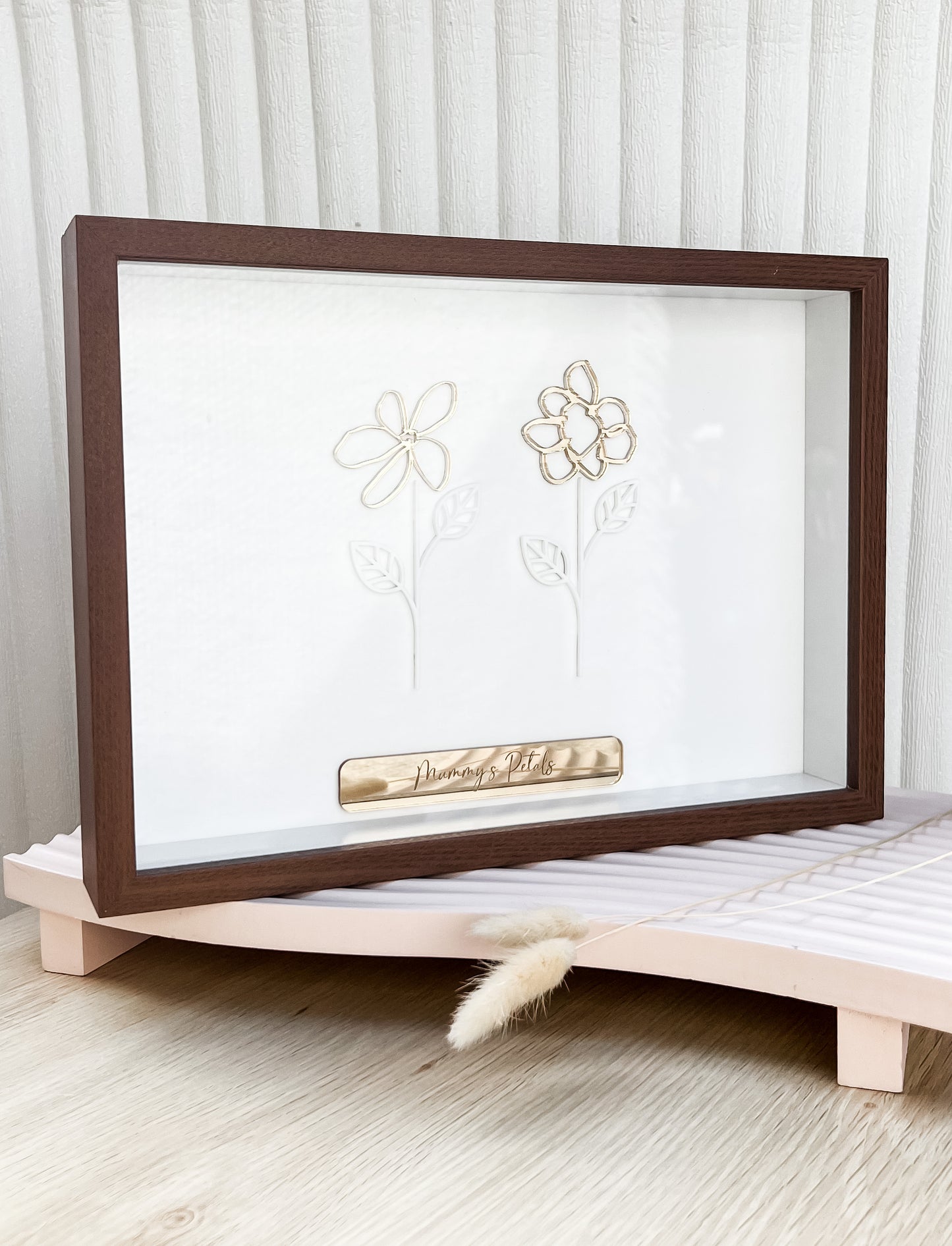 Hand Drawn Flower Garden Frame