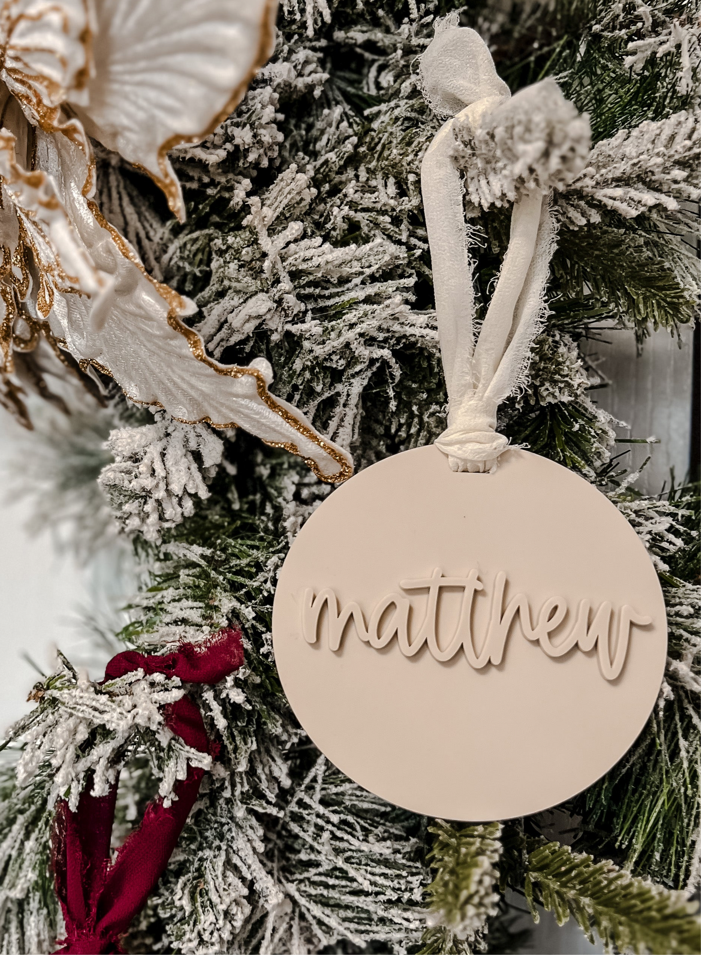 Christmas Ornament - Name