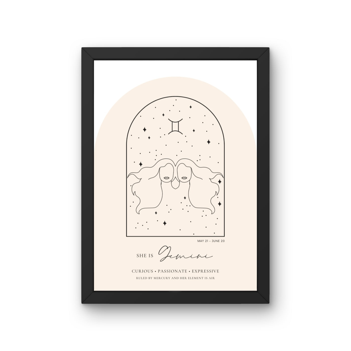 'Zodiac' Print