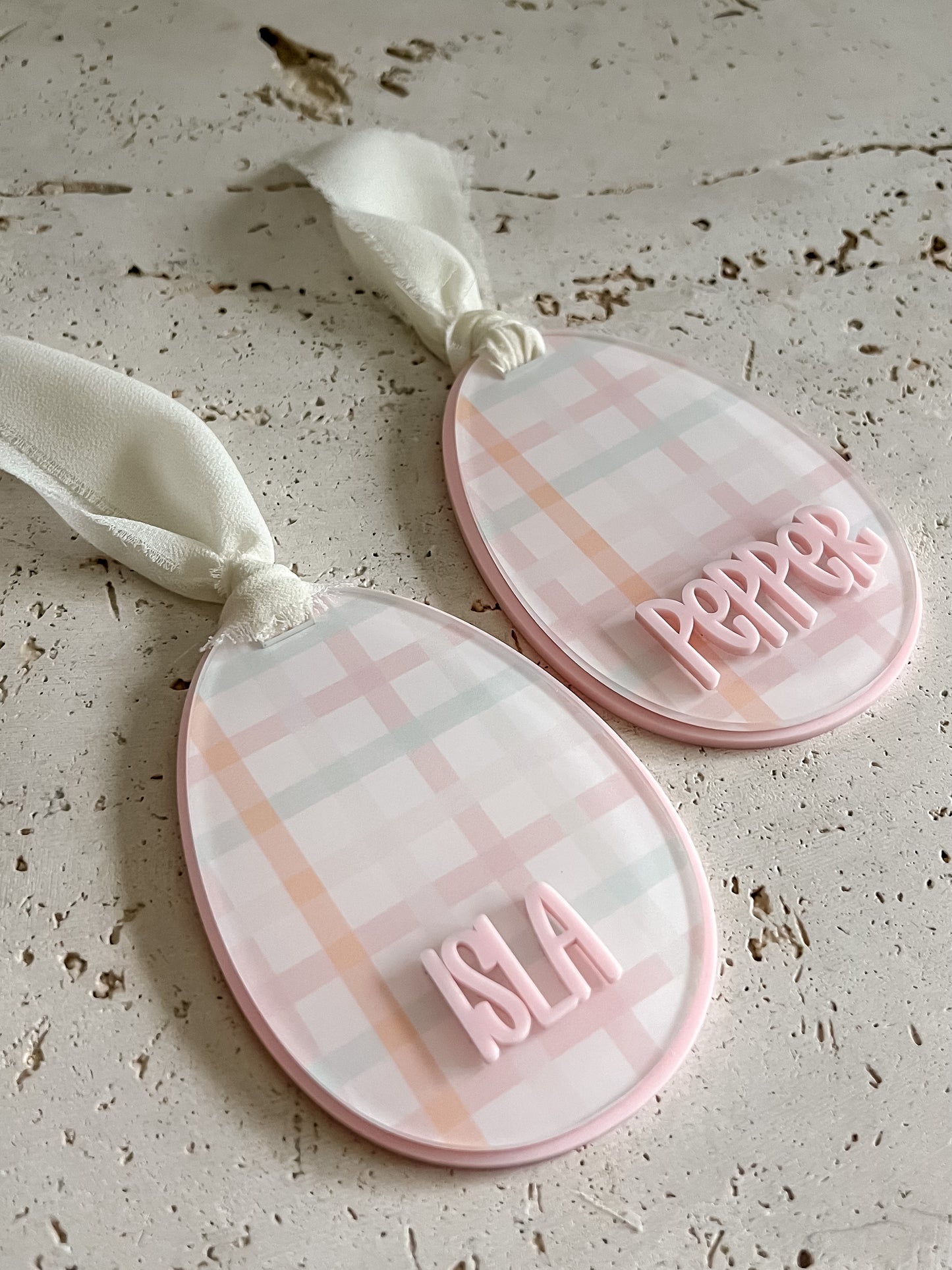 Easter Tag - Luxe Tags with Name