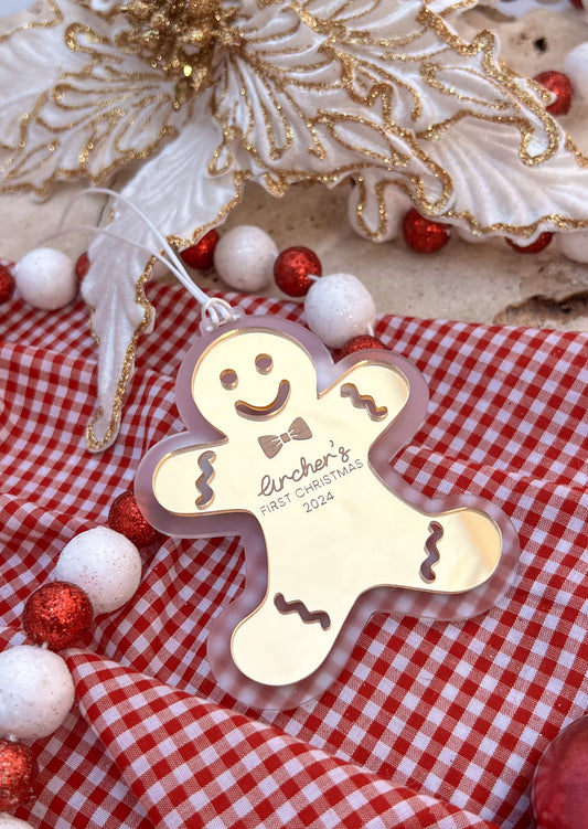 Christmas Ornament - My First Christmas Gingerbread