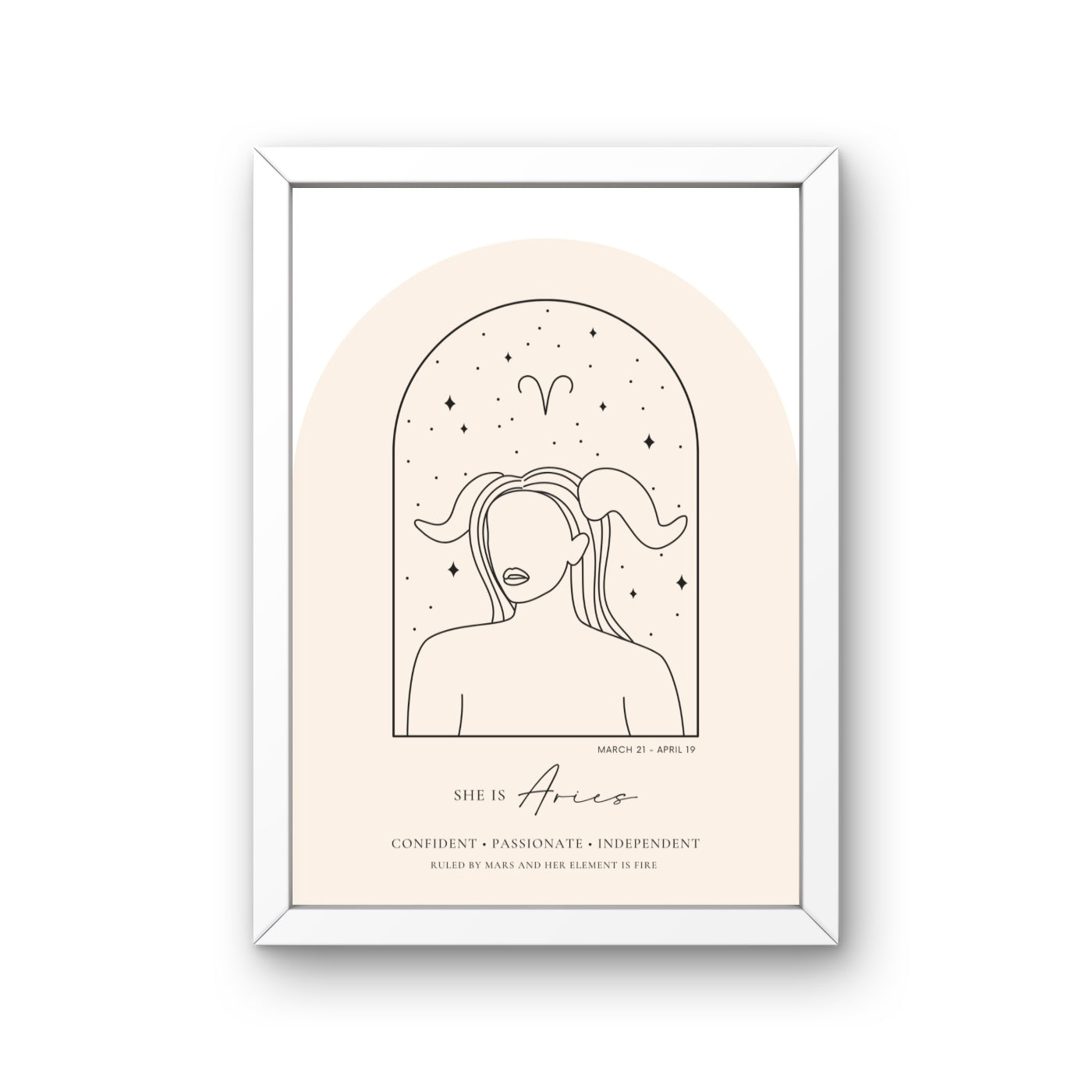 'Zodiac' Print