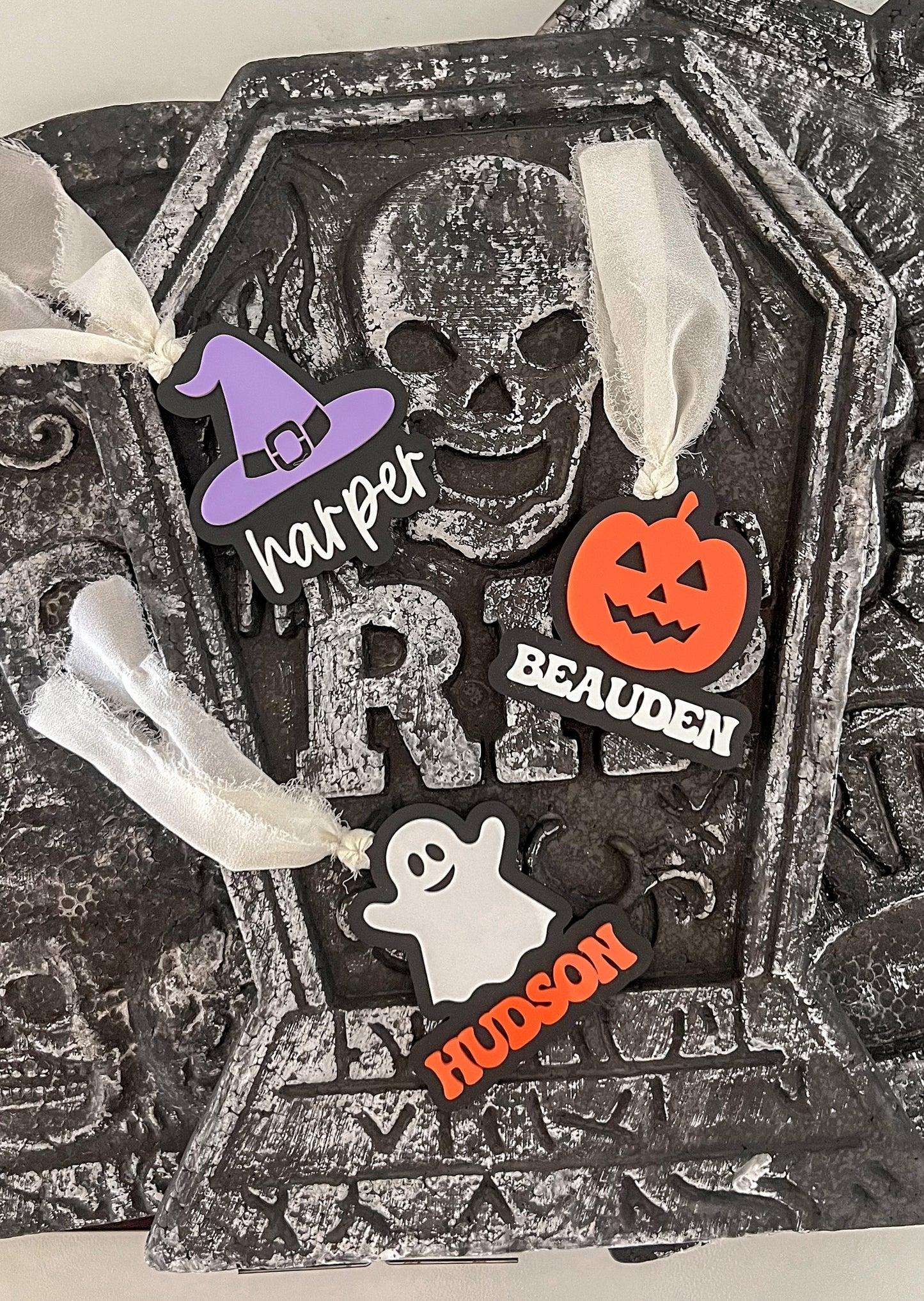 Halloween Acrylic Tag