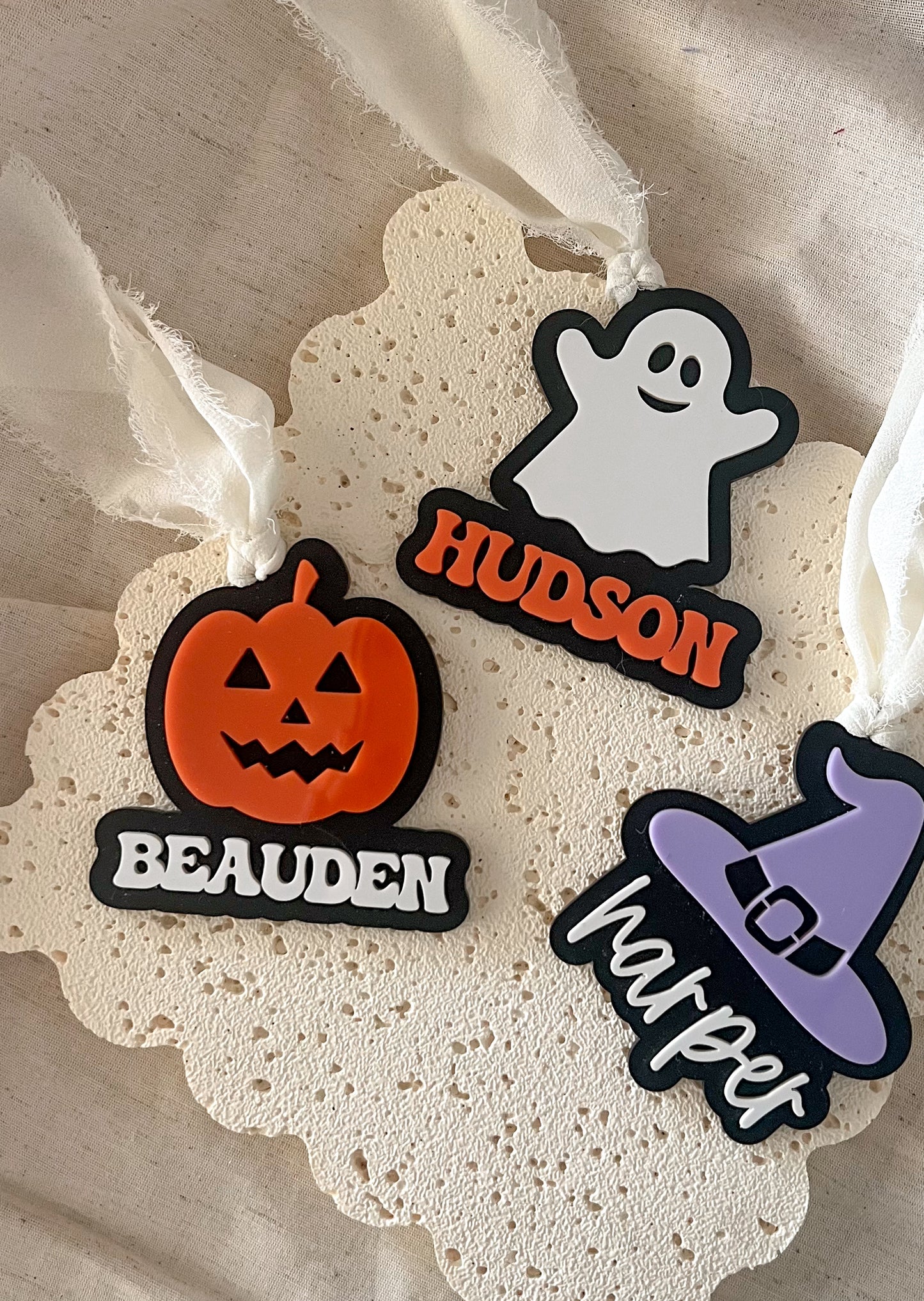 Halloween Acrylic Tag