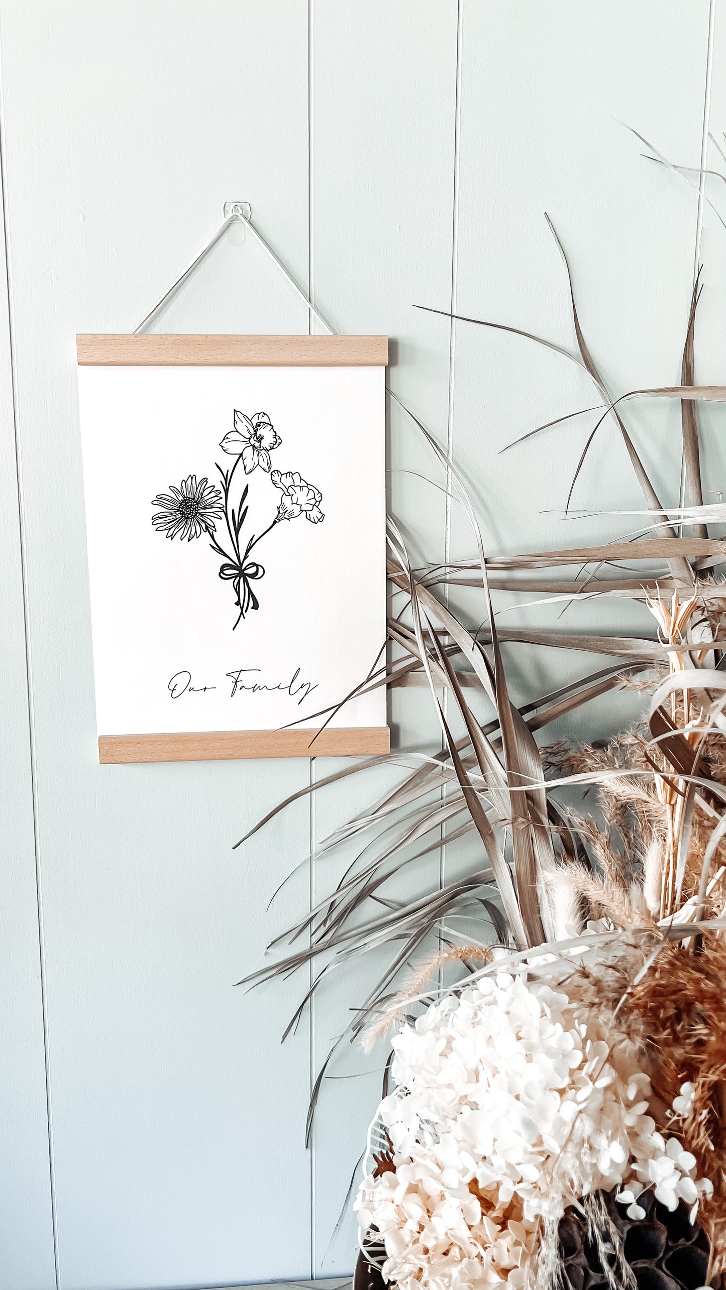 'Birth Flower Bouquet' Print