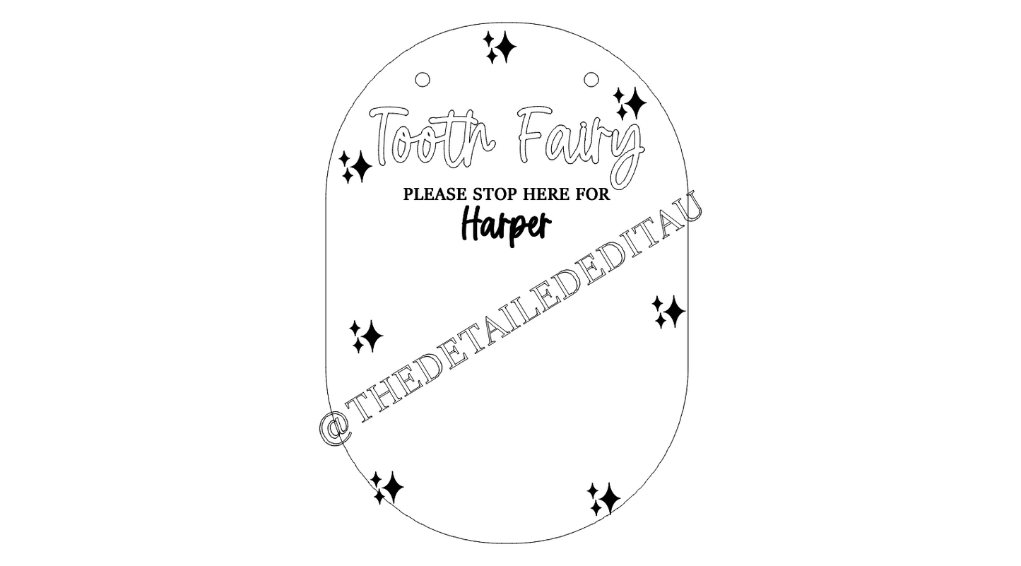 Tooth Fairy Pouch - Hanging