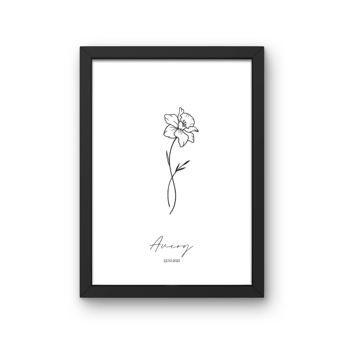 'Birth Flower Bouquet' Print