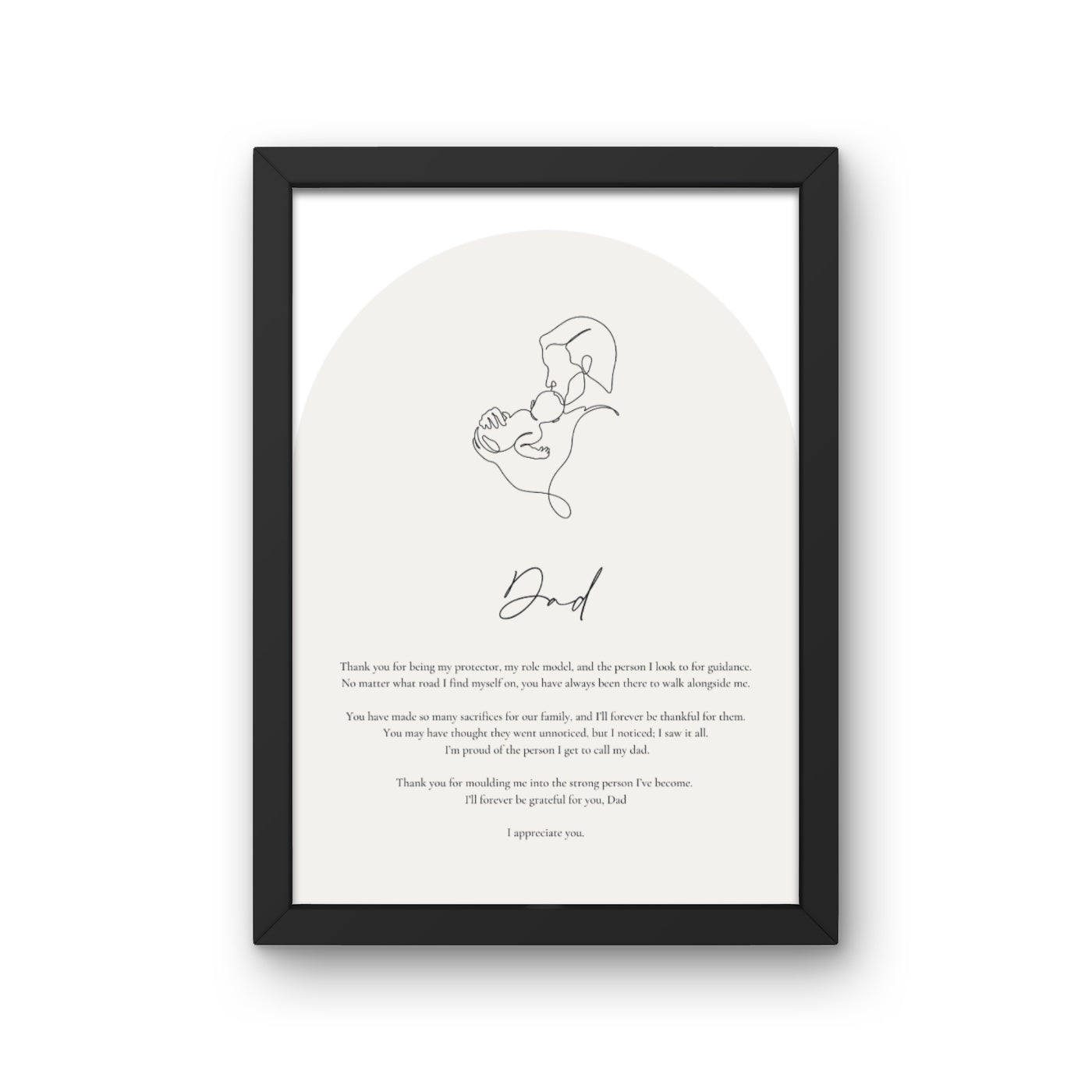 'Dad’ Print