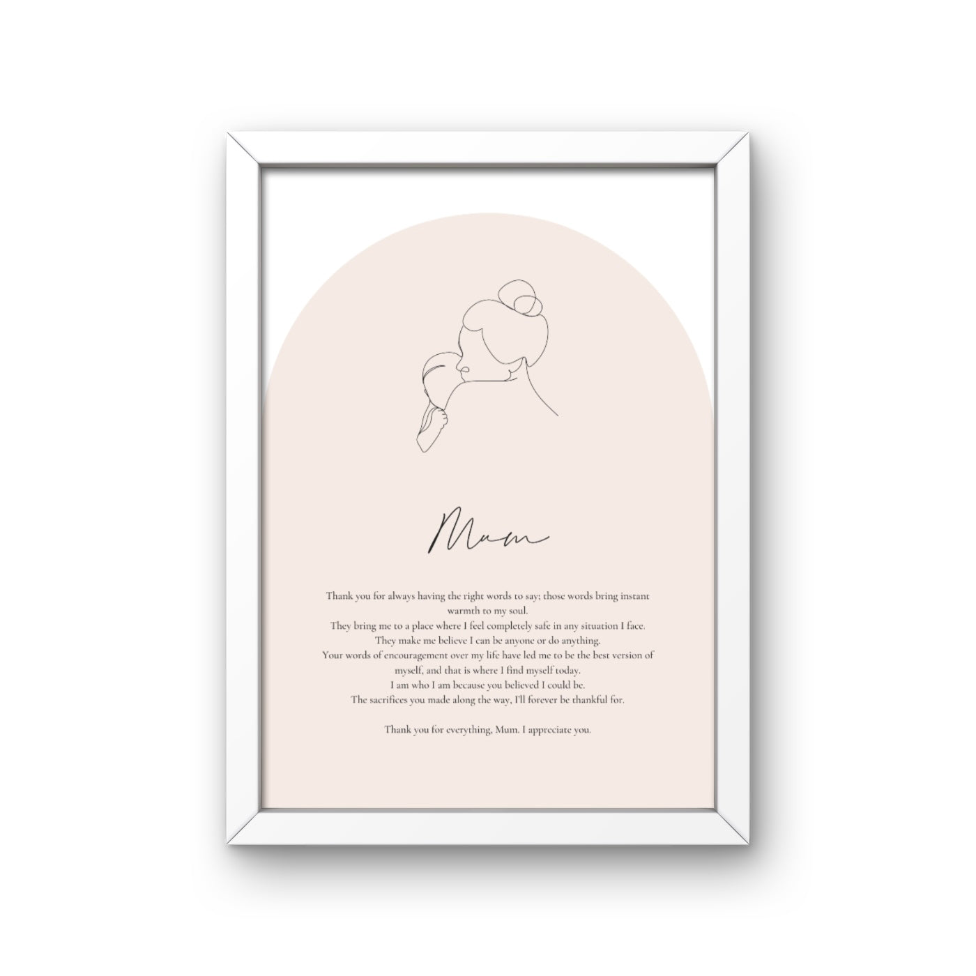 ‘Mum’ Print